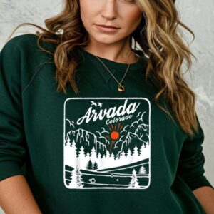 Vibeintee Arvada Colorado Vintage Sweater