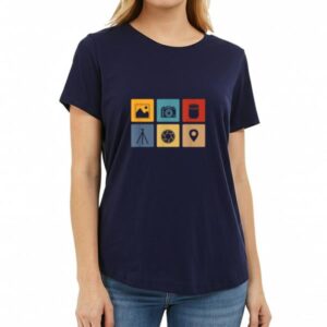 Vibeintee Photography Camera Gear Vintage T-Shirt