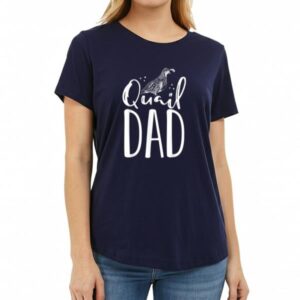 Vibeintee Quail Dad Quail Bird T-Shirt