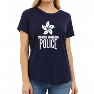 Vibeintee Support Hong Kong Police T-Shirt